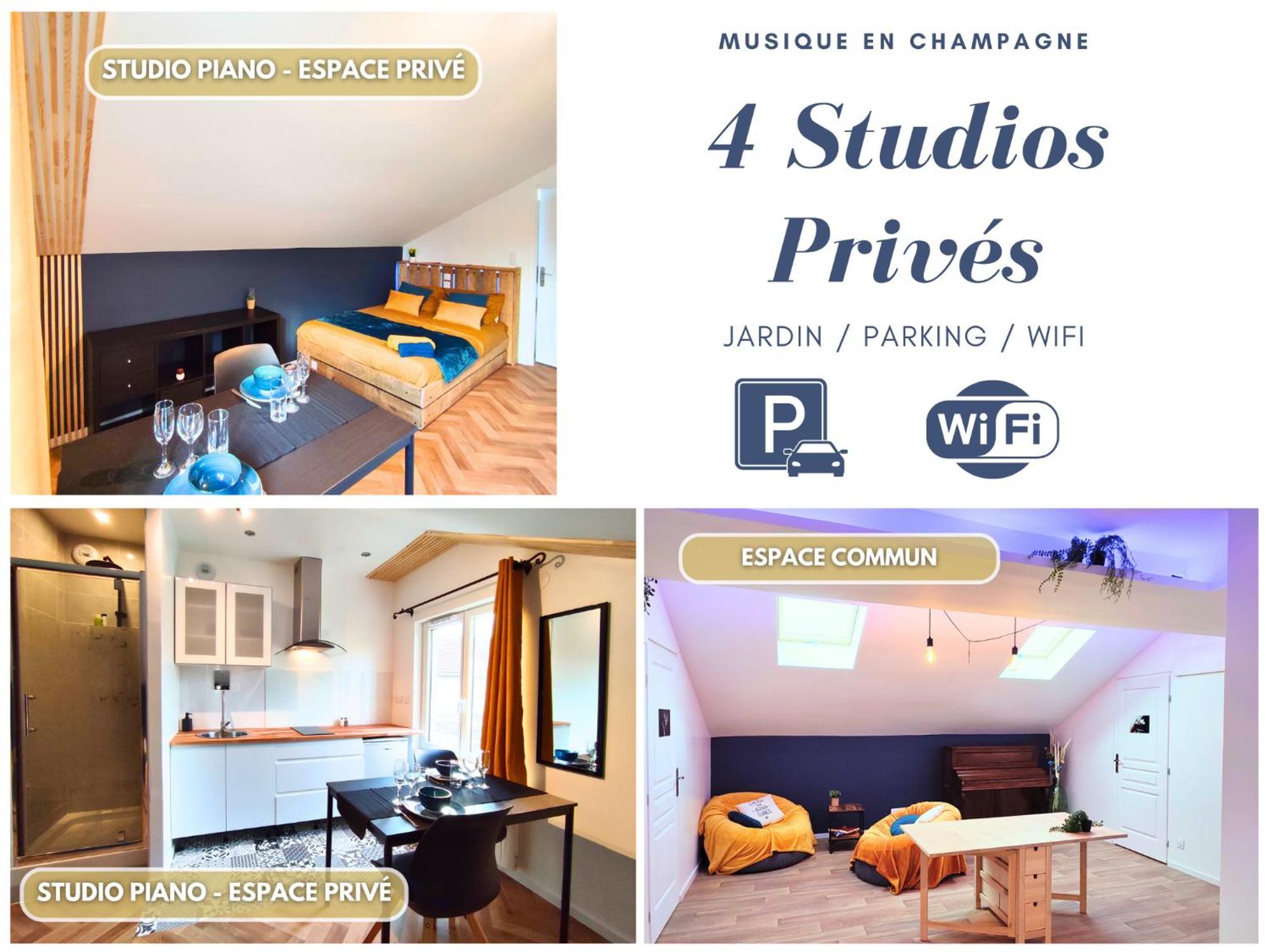 4 Studios - Musique En Champagne Châlons-en-Champagne Exteriör bild